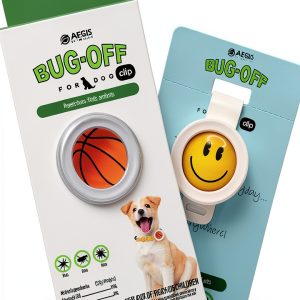 KN FLAX Dog Flea Collar Natural Essential Oils Clip-0