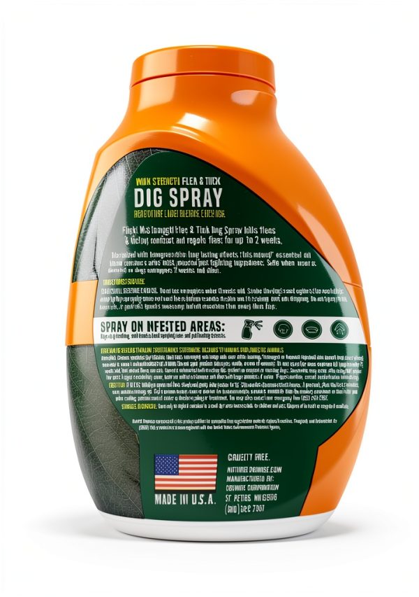 Naturel Promise Dog Flea Spray Kills Repels Fleas Ticks-3