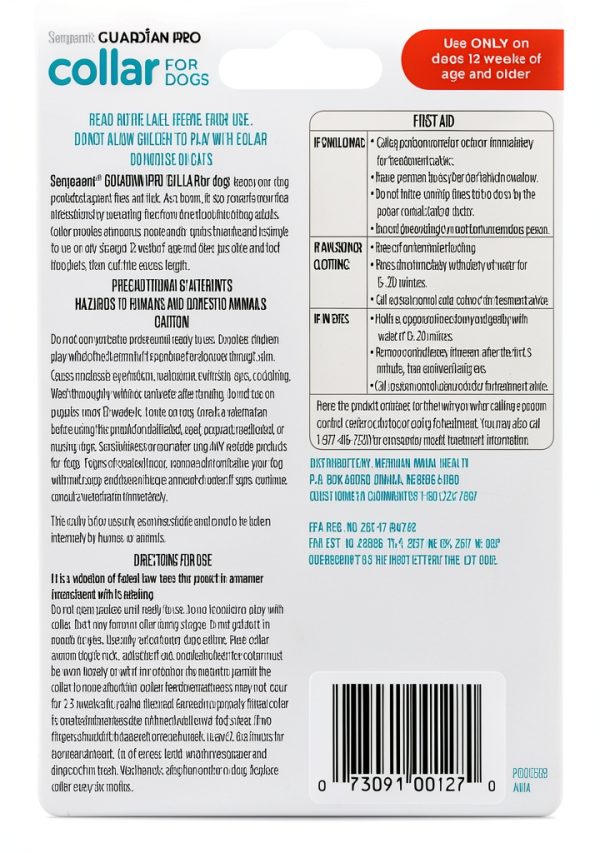 Sergeants Flea Collar for Dogs Kills Fleas Ticks 6 Months-2