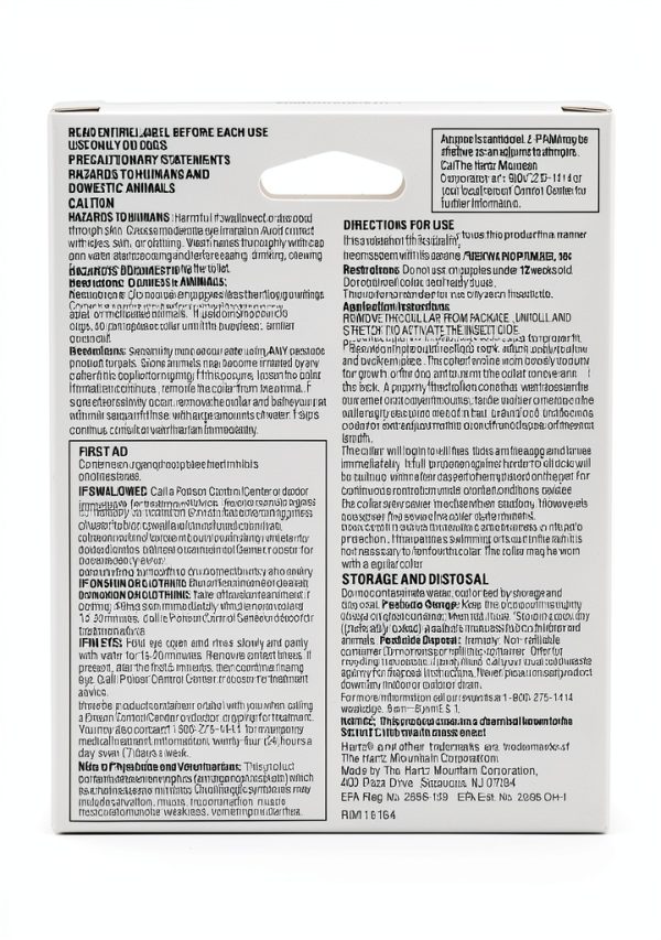 Hartz Flea Collar for Dogs Kills Fleas Ticks Reflective-1