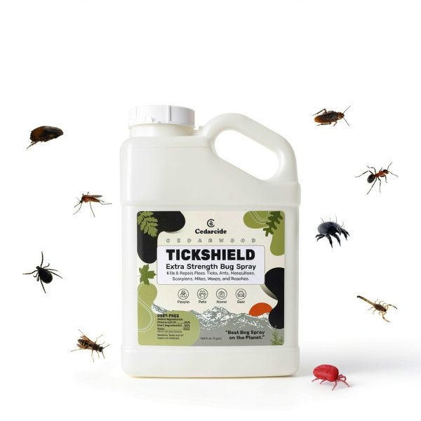 Cedarcide Tickshield Cedar Oil Bug Spray for People Pets-3