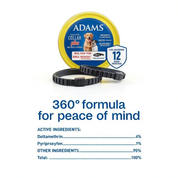 ADAMS Flea Tick Collar Dog Protection 6 Months-7