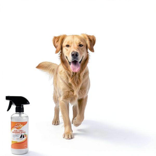 OEM Flea Spray Plant Based Safe for Dogs and Large Animals-3