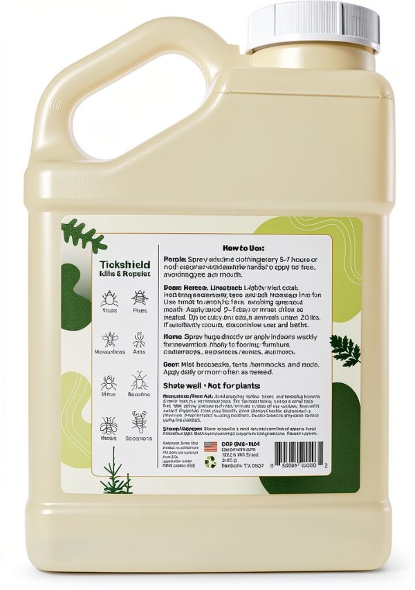 Cedarcide Tickshield Cedar Oil Bug Spray for People Pets-2