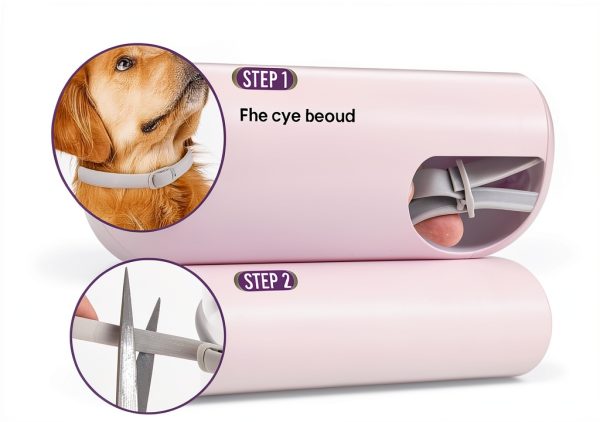 Glantu Flea Collar Natural Waterproof Protection for Dogs-3