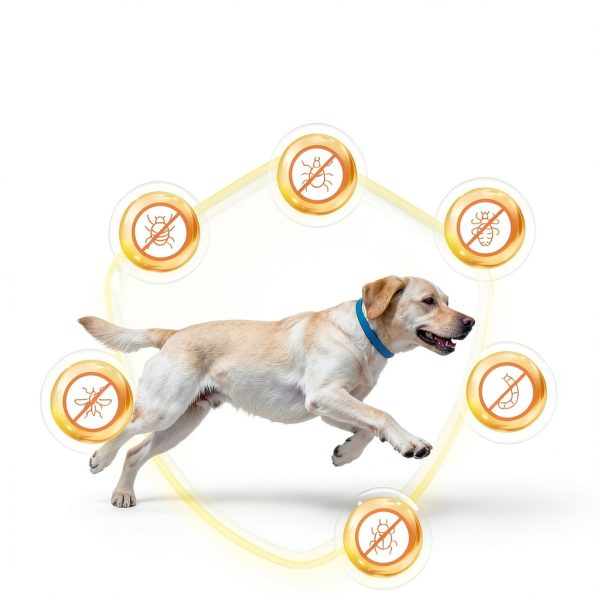 Puyrzoe Dog Flea Collar Natural Essential Oil Protection-1