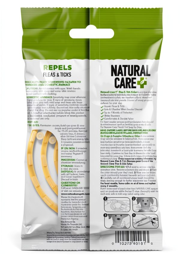 Natural Care Flea Tick Collar Dogs Natural Oils Protection-1