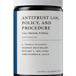 Antitrust Law Ninth Edition Carolina Academic Press Kindle-0