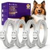 BestHoby Dog Flea Collar Plant Powered Adjustable 4 Pack-0