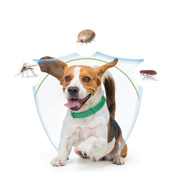 Trihood Natural Flea Collar for Dogs Waterproof Adjustable-2