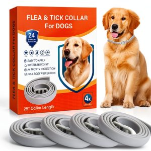 Trihood Flea Collar Adjustable Water Resistant Dog-0