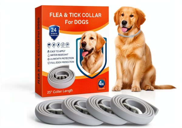 Trihood Flea Collar Adjustable Water Resistant Dog-0