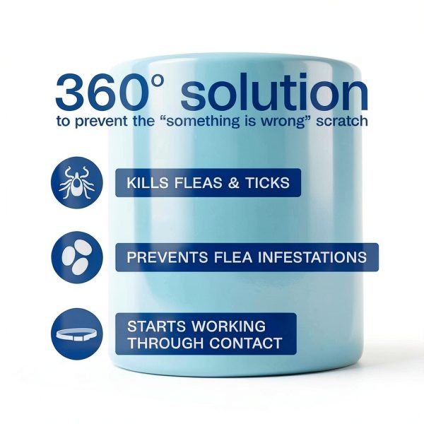 ADAMS Flea and Tick Collar for Dogs 7 Month Protection-1