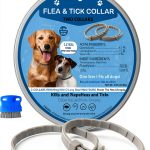 PUBAMALL Dog Flea Collar Long Lasting Water Resistant-0