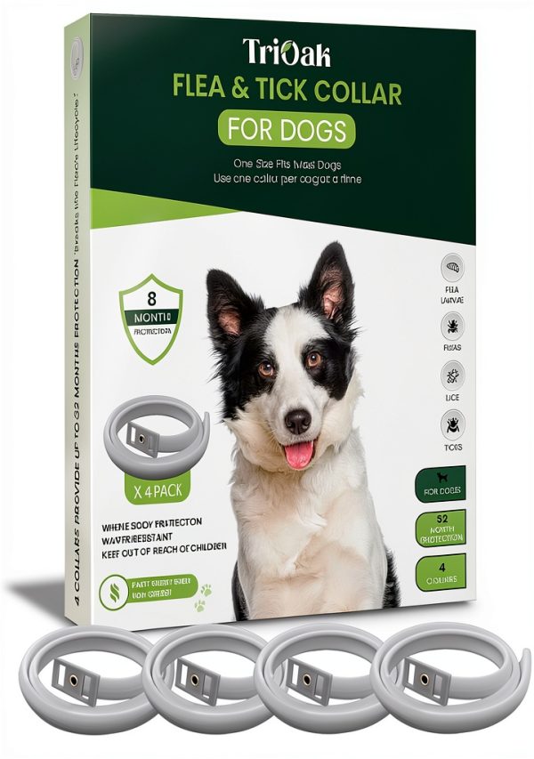 Dog Flea Collar TriOak NewD25 Pet Supplies Protection-0