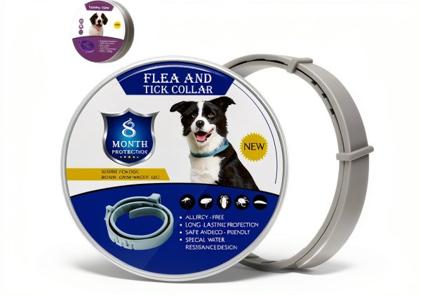 Pyrrion Flea Collar for Dogs Waterproof Adjustable-0
