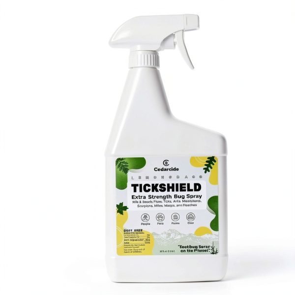 Cedarcide Tickshield Cedar Oil Bug Spray for People Pets-4