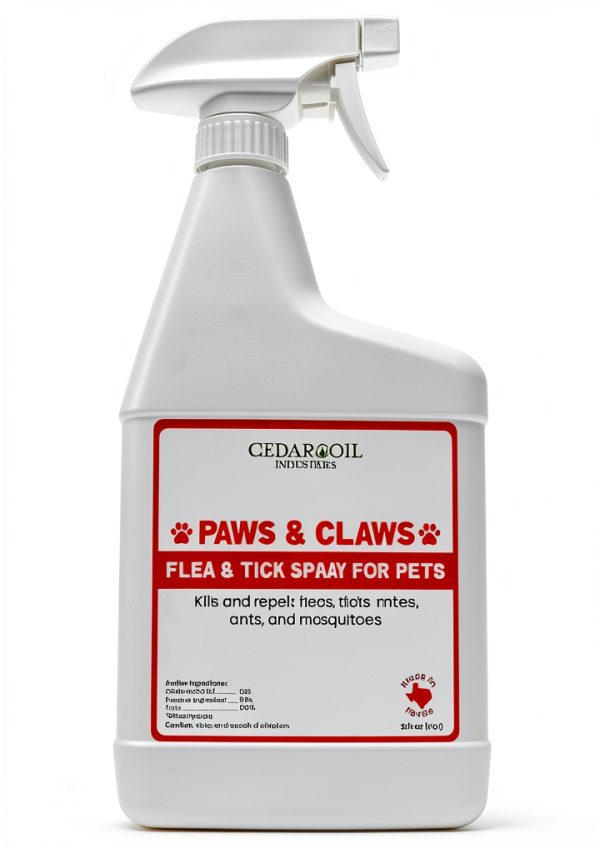 Cedar Oil Industries Pet Flea Spray for Dogs and Cats-0