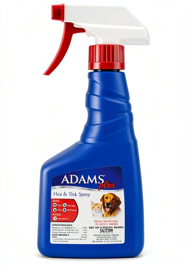 Adams Flea Tick Spray Dog Cat 2 Pack Fast Acting-0