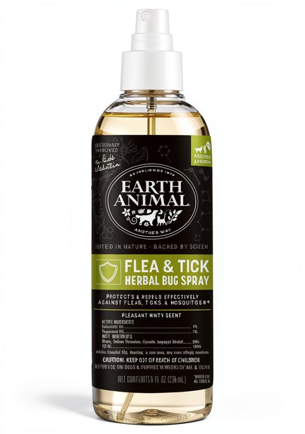 Dog Flea Spray Earth Animal Cedarwood Mint Formula-0