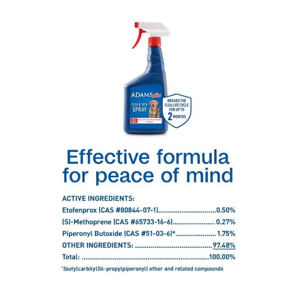 Flea & Tick Spray by ADAMS for Dogs & Cats-7
