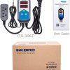 Inkbird Digital Temperature Probe Controller 1200W Heating Timer Plug-6