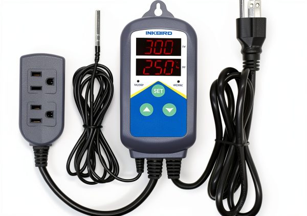 Inkbird Digital Temperature Probe Controller 1200W Heating Timer Plug-0