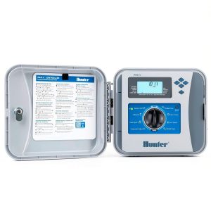 Hunter Pro-C 4 Zone Sprinkler Timer – Up to 32 Stations (P2C400)-0