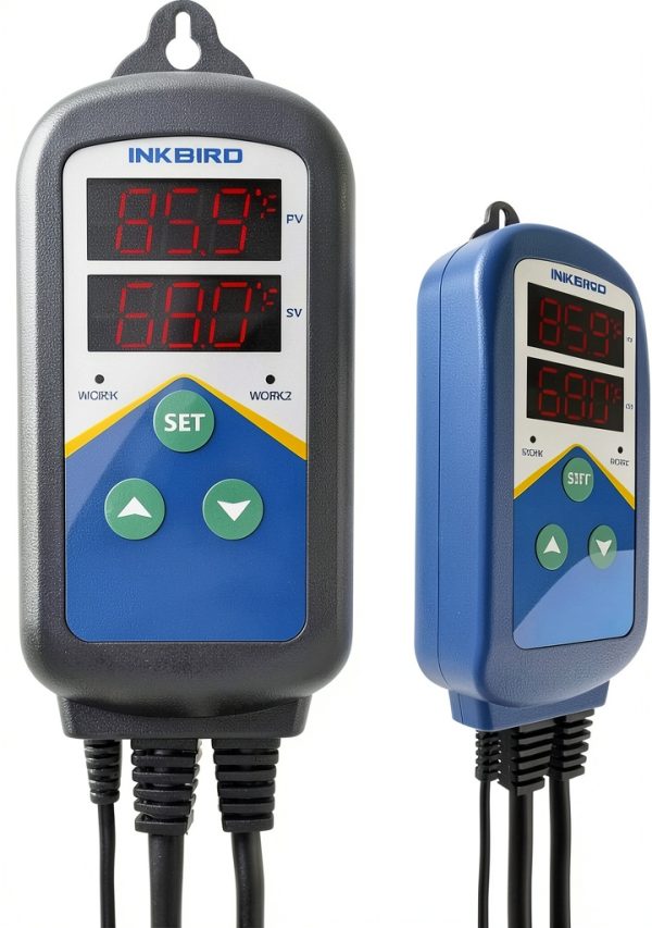 Inkbird Digital Temperature Probe Controller 1200W Heating Timer Plug-1