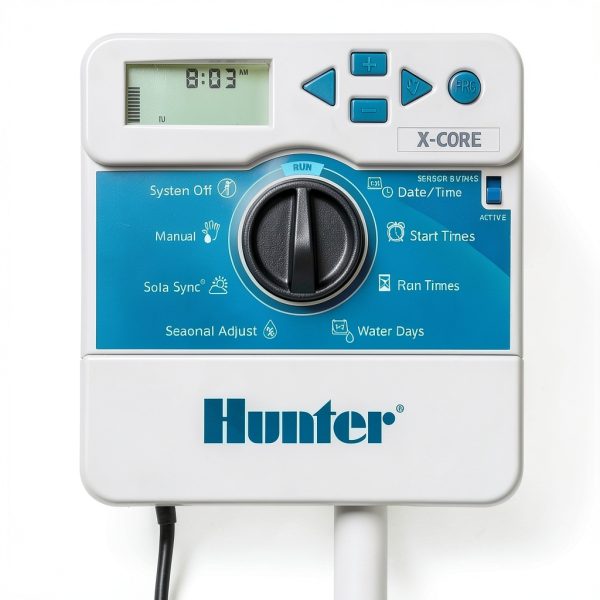 Hunter X-Core 6 XC600i Indoor Sprinkler Timer 6‑Zone Seasonal Adjust-2