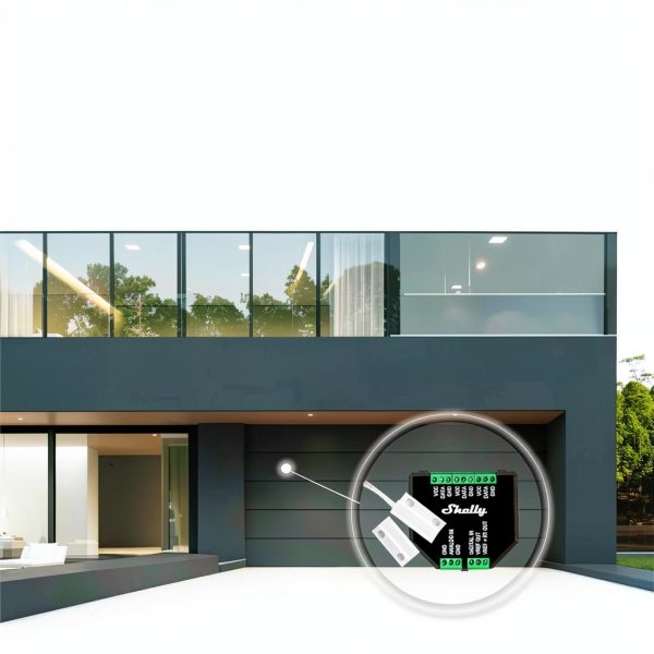 Shelly Plus Add-On | Wi-Fi & Bluetooth Add-On for Shelly Plus Devices | Measure Temperature and Humidity | Home Automation | Works with Alexa & Google Home | iOS Android App | No Hub | Digital Sensor-4