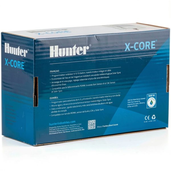 Hunter XC600 X-Core 6 Station Outdoor Sprinkler Controller-5