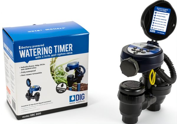 DIG RBC 8000 Irrigation Controller with 3/4" Anti‑Siphon Valve-0