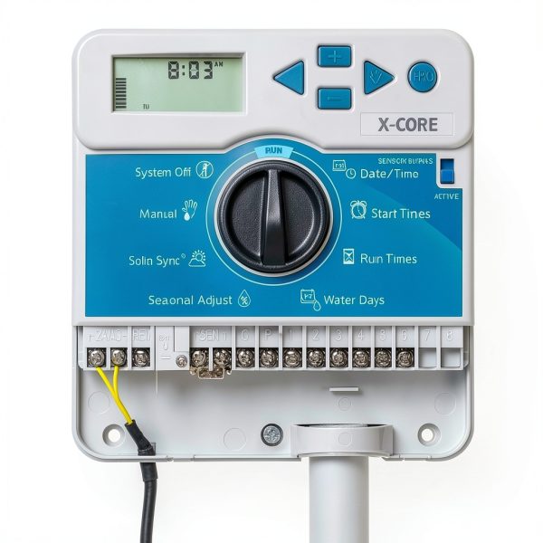 Hunter X-Core 6 XC600i Indoor Sprinkler Timer 6‑Zone Seasonal Adjust-1