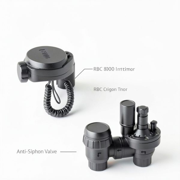 DIG RBC 8000 Irrigation Controller with 3/4" Anti‑Siphon Valve-5