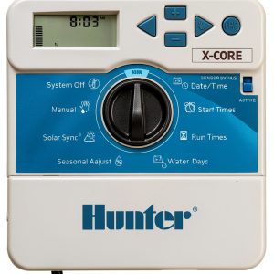 Hunter X-Core 6 XC600i Indoor Sprinkler Timer 6‑Zone Seasonal Adjust-0