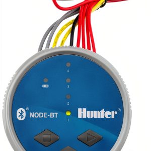 SPW Hunter Node-BT-400 Four Zone Bluetooth Enabled Irrigation Controller 4 Station 9V Timer NODEBT400-0